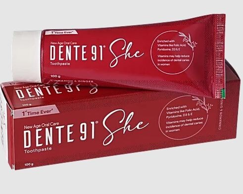 DENTE91 SHE TOOTHPASTE 100 GM