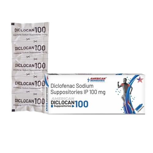 DICLOCAN 100 MG SUPPOSITORIE