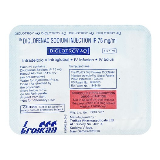 DICLOTROY AQ INJEACTION 1ML