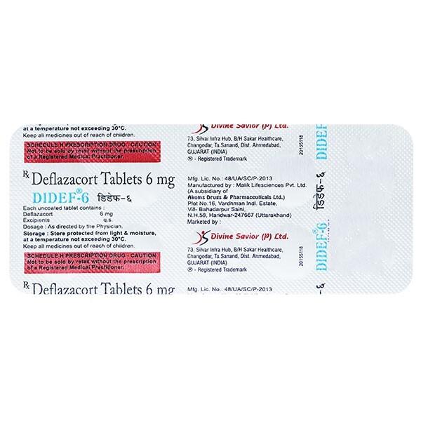 DIDEF 6MG TAB