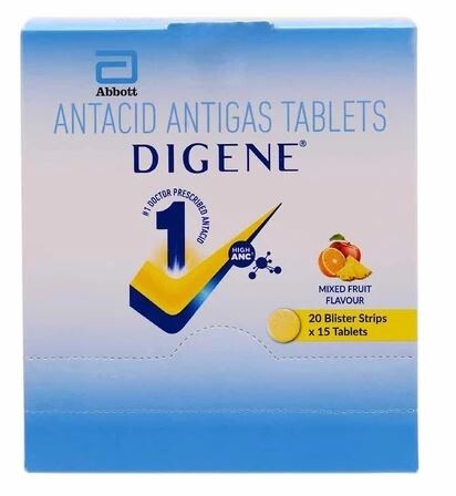 DIGENE TABLET MIXED FRUIT
