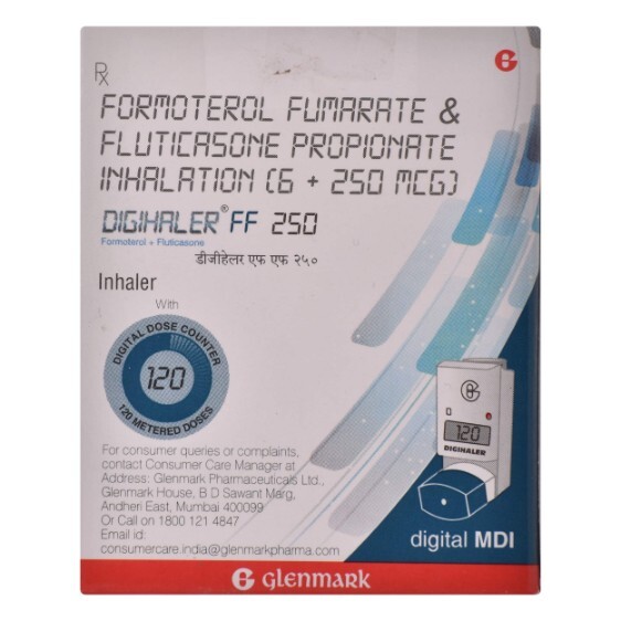 DIGIHALER FF 250MCG INHALER
