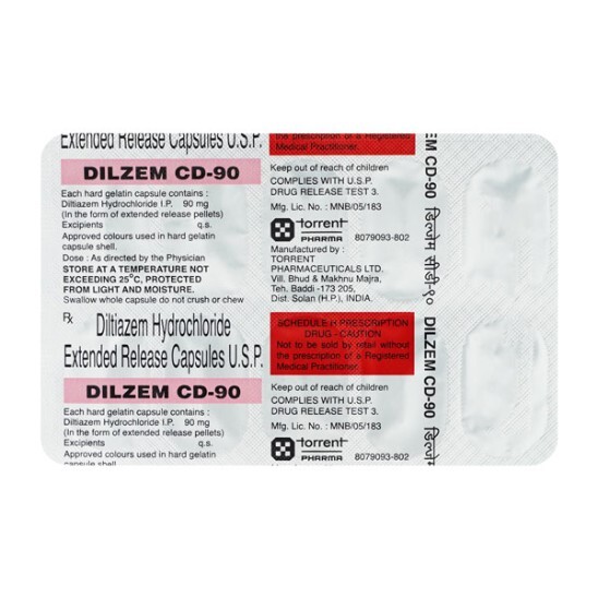 DILZEM CD 90MG CAPSULE