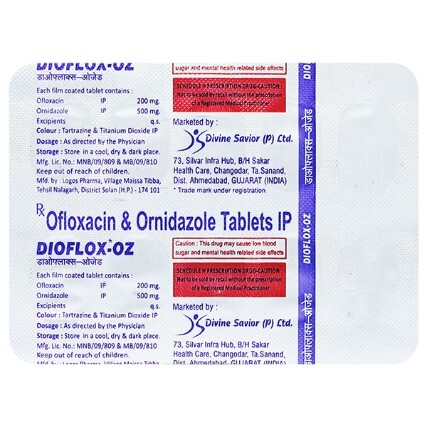 DIOFLOX OZ TABLET