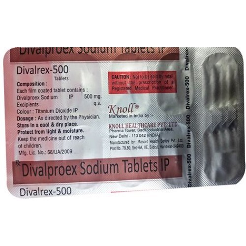 DIVALREX 500MG TABLET
