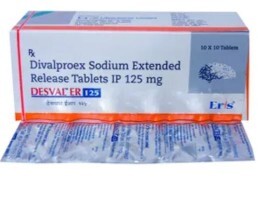 DIVALTEC ER 125MG TAB