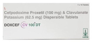 DOXCEF CV 100MG TAB