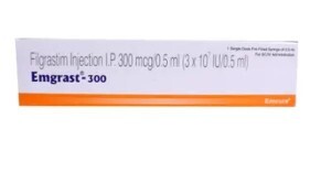 EMGRAST 300MCG INJECTION 0.5ML