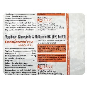 ENDOFORMIN VG 2MG TABLET