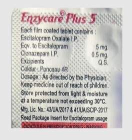ENZYCARE PLUS 5MG TABLET