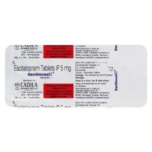 ESCITLOCAD 5MG TABLET