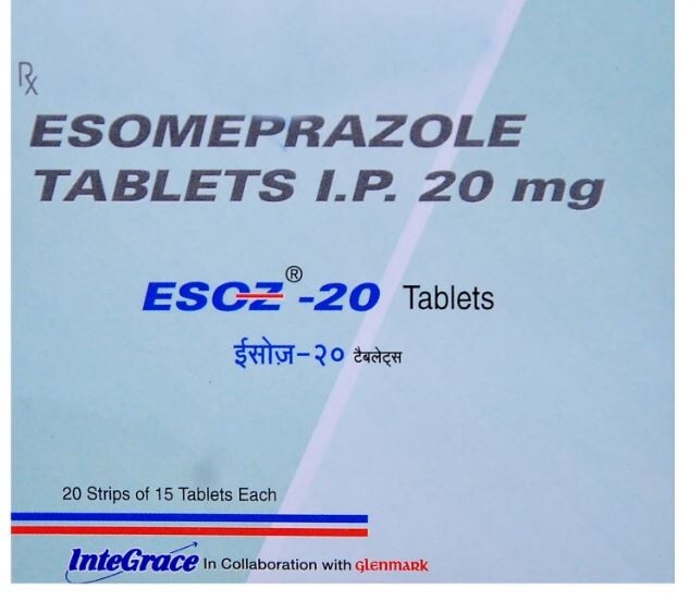 ESOZ 20MG TABLET