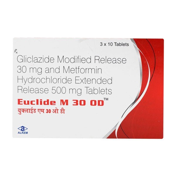 EUCLIDE M OD 30MG TABLET