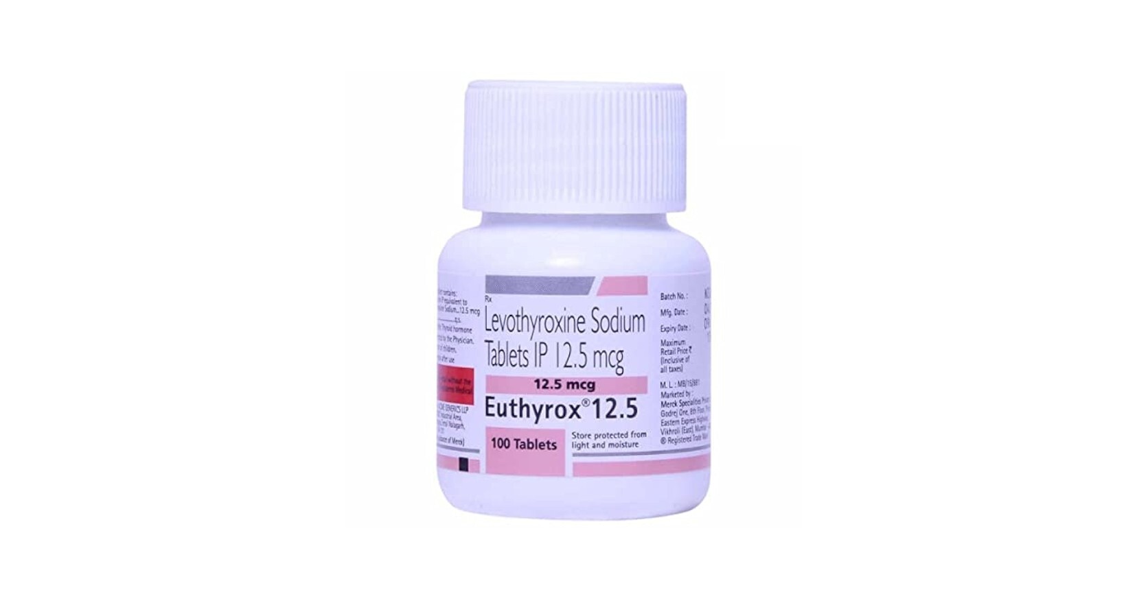 EUTHYROX 12.5MG TABLET