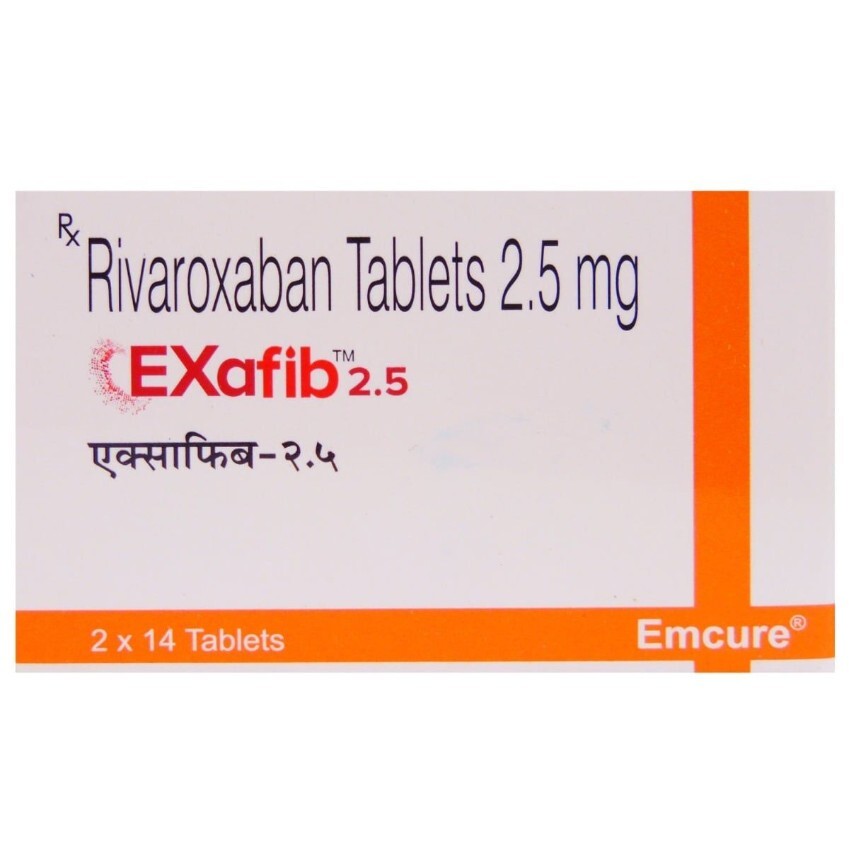 EXAFIB 2.5 MG TABLET
