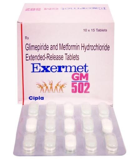 EXERMET GM 502 TABLET
