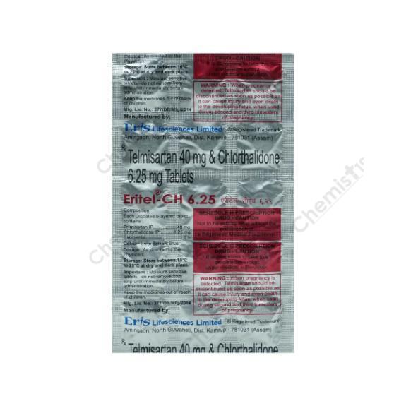 ERITEL CH 6.25 MG TABLET