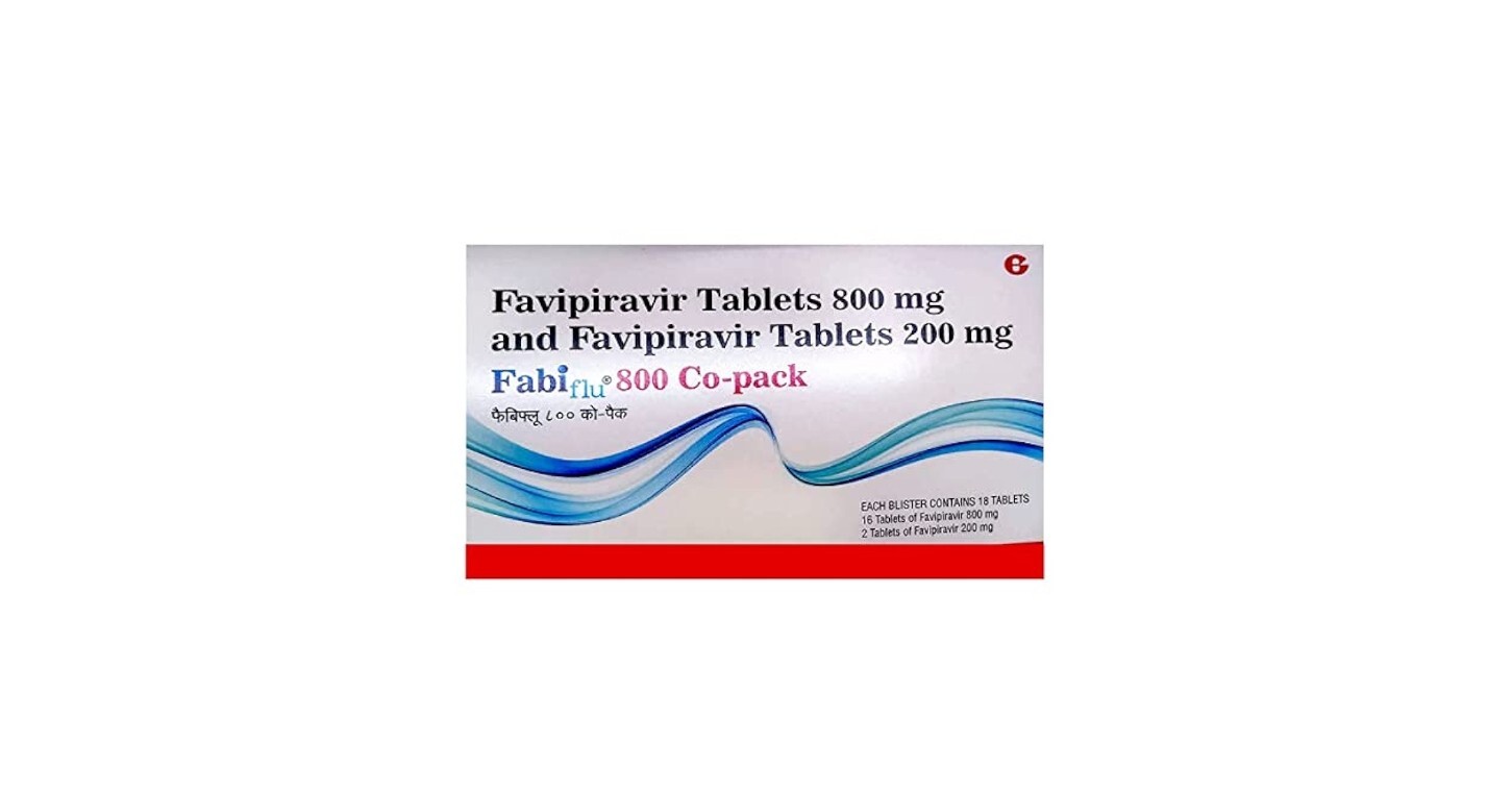 FABIFLU 800MG CO-PACK TAB