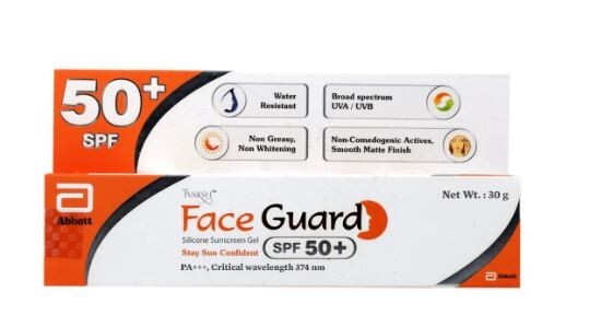 FACE GUARD SPF 50+30GM GEL