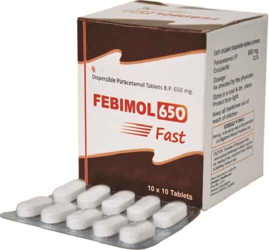 FEBIMOL 650MG TABLET