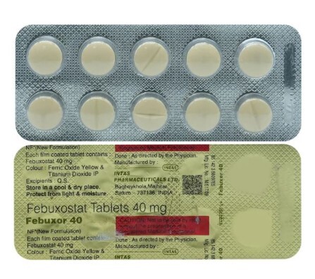 FEBUXOR 40MG TABLET