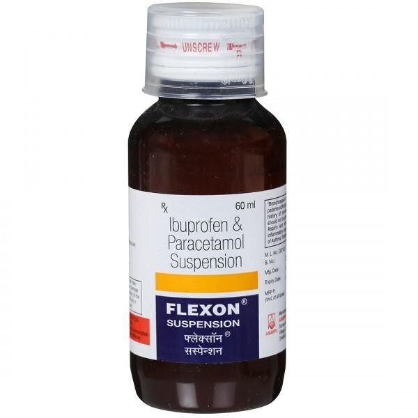 FLEXON 162.5 MG SYRUP 60ML