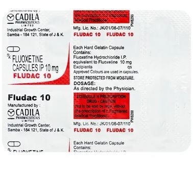 FLUDAC 10MG CAPSULE