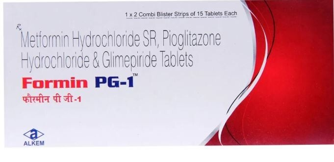 FORMIN PG 1MG TAB