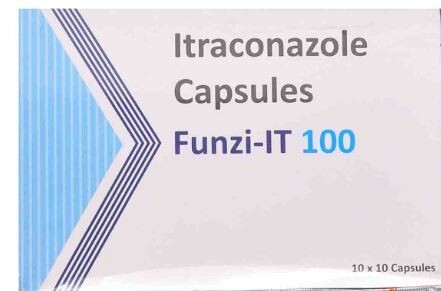 FUNZI IT 100MG CAPSULES