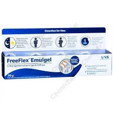 FREEFLEX EMULGEL 50GM