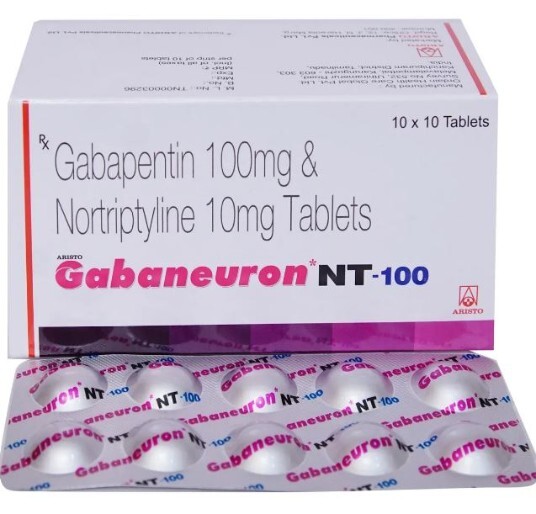 GABANEURON NT 100MG TABLET
