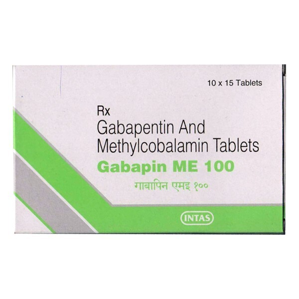 GABAPIN ME 100MG TABLET