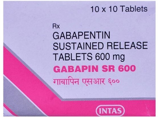 GABAPIN SR 600MG TAB