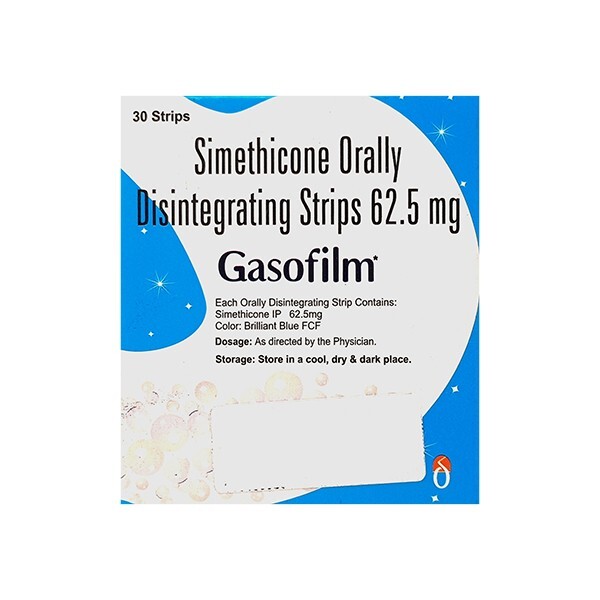 GASOFILM 62.5MG STRIP