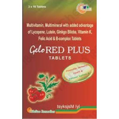 GELO RED PLUS TABLET