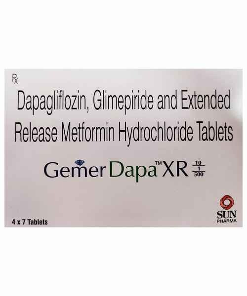 GEMERDAPA XR10/1/500 TAB