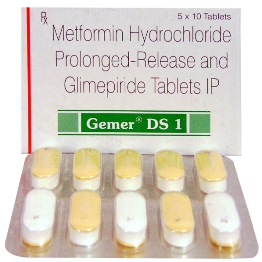GEMER DS 1MG TABLET