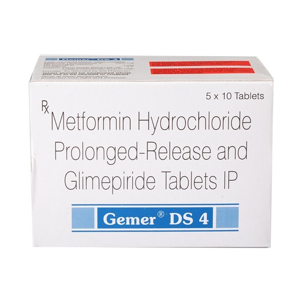 GEMER DS 4MG TABLET