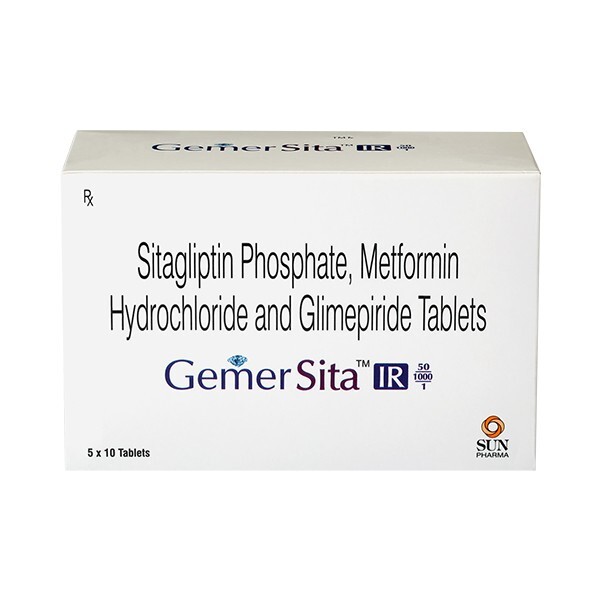 GEMER SITA IR 50MG/1000MG/1 TABLET