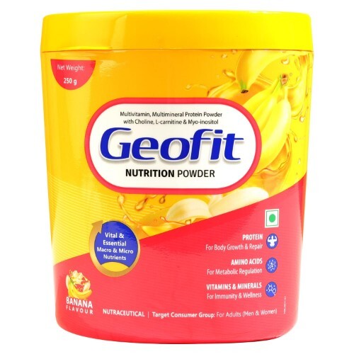 GEOFIT BANANA POWDER 250GM
