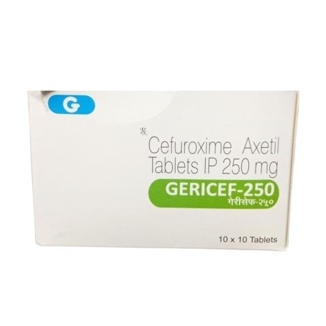 GERICEF 250MG TABLET
