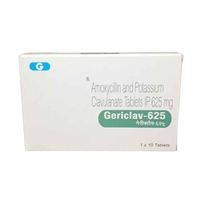 GERICLAV 625MG TABLET