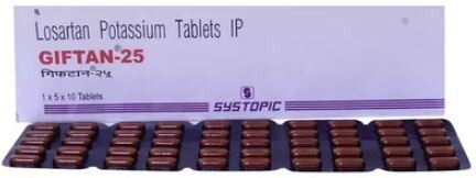 GIFTAN 25MG TABLET