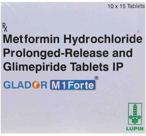 GLADOR M 1MG FORTE TABLET
