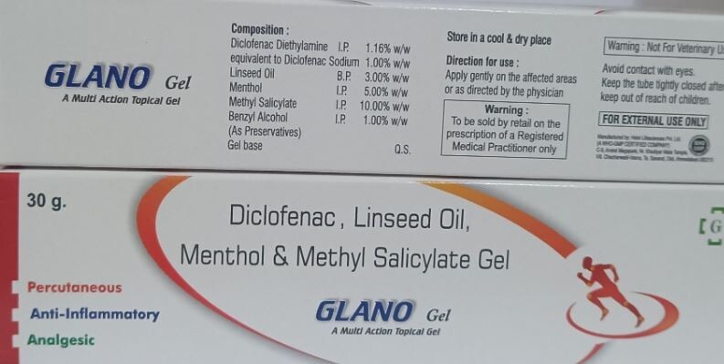 GLANO GEL 30 GM