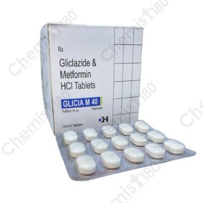 GLICIA M 40MG TABLET
