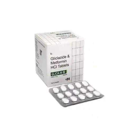 GLICIA M 80 MG TABLET