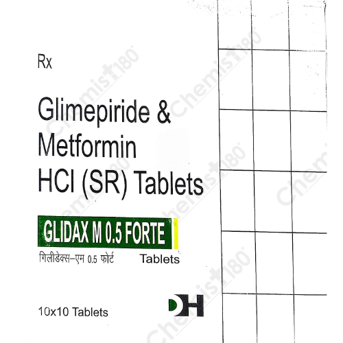 GLIDAX M 0.5MG FORTE TABLET