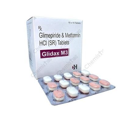 GLIDAX M 3MG TABLET