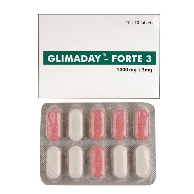 GLIMADAY FORTE 3MG TAB